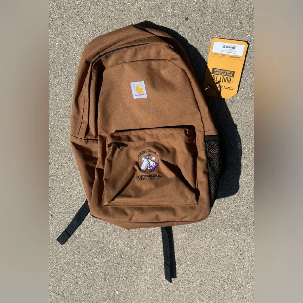 CARHARTT CANVAS BACKPACK PADDED SHOULDER STRAPS MESH SIDE POCKETS NEW WITH TAGS